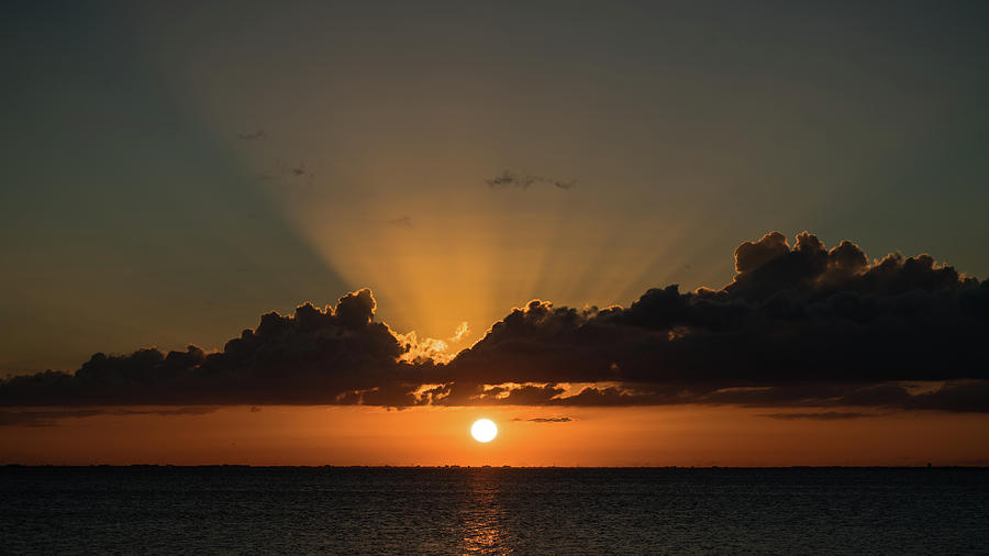 Sunset Crown Tampa Florida Photograph by Lawrence S Richardson Jr