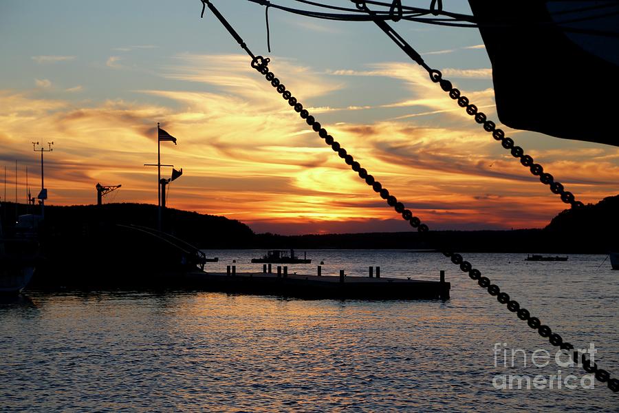 sunset cruise in bar harbor