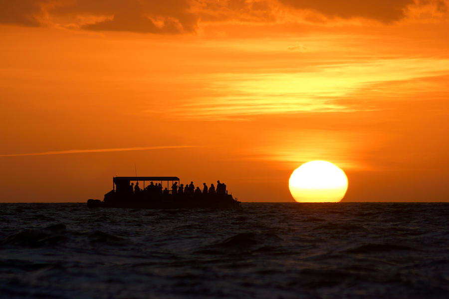 Sunset Cruise Photograph by Daniel Woodrum