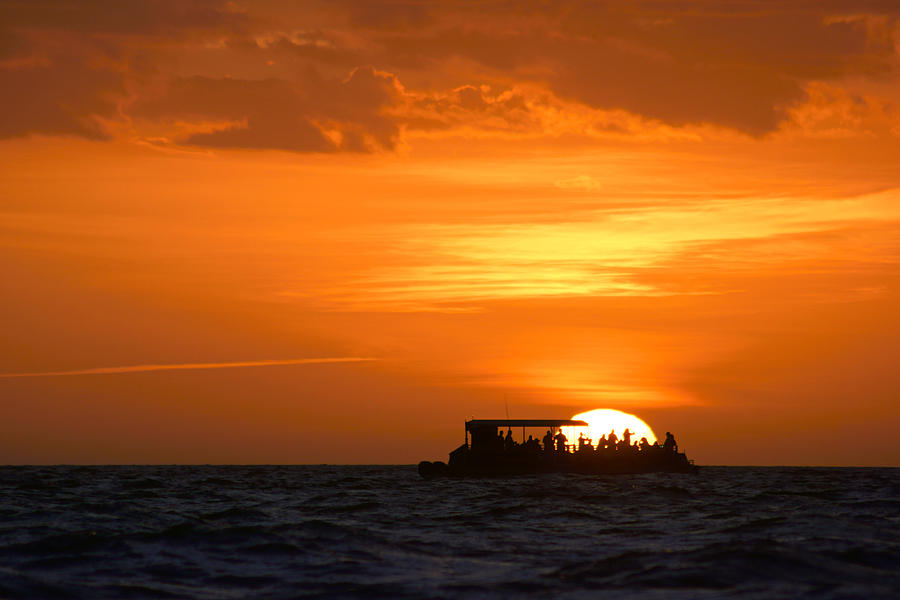 Sunset Cruise II Photograph by Daniel Woodrum
