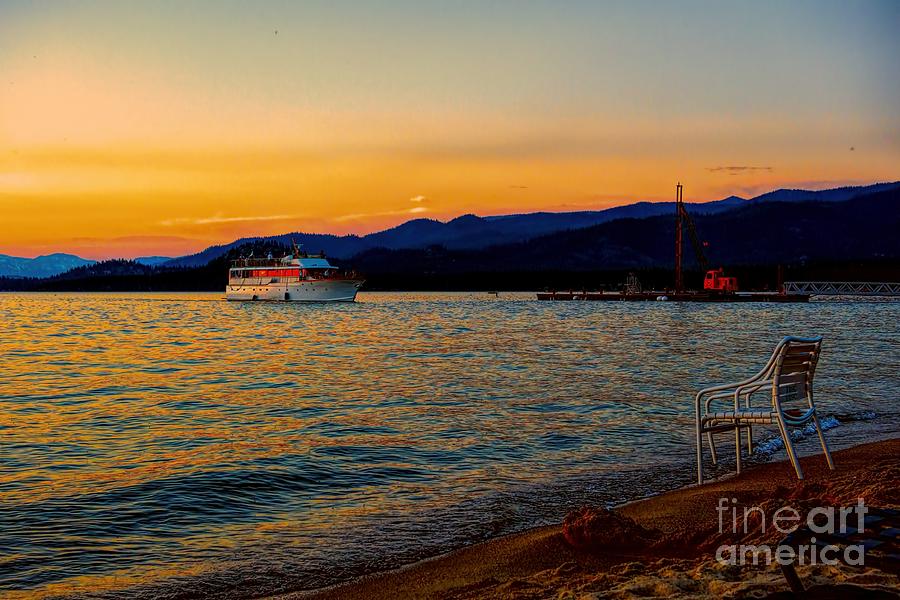 Sunset Cruise Photograph by Joe Lach