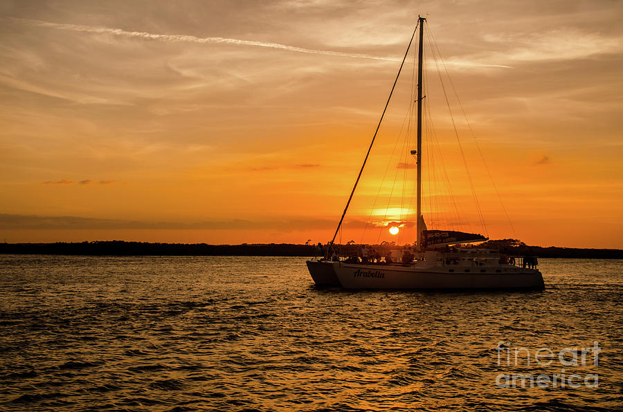 Sunset Cruise Photograph by Paul Mashburn