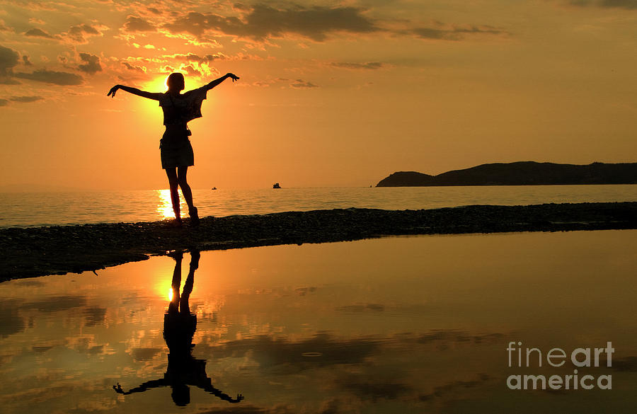 Sunset Dance Photograph by Daliana Pacuraru