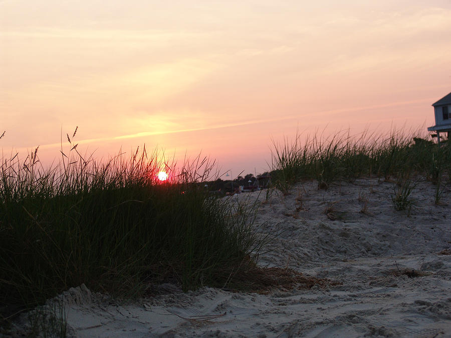 Sunset Photograph - Sunset Dewey Beach by Kevin Callahan