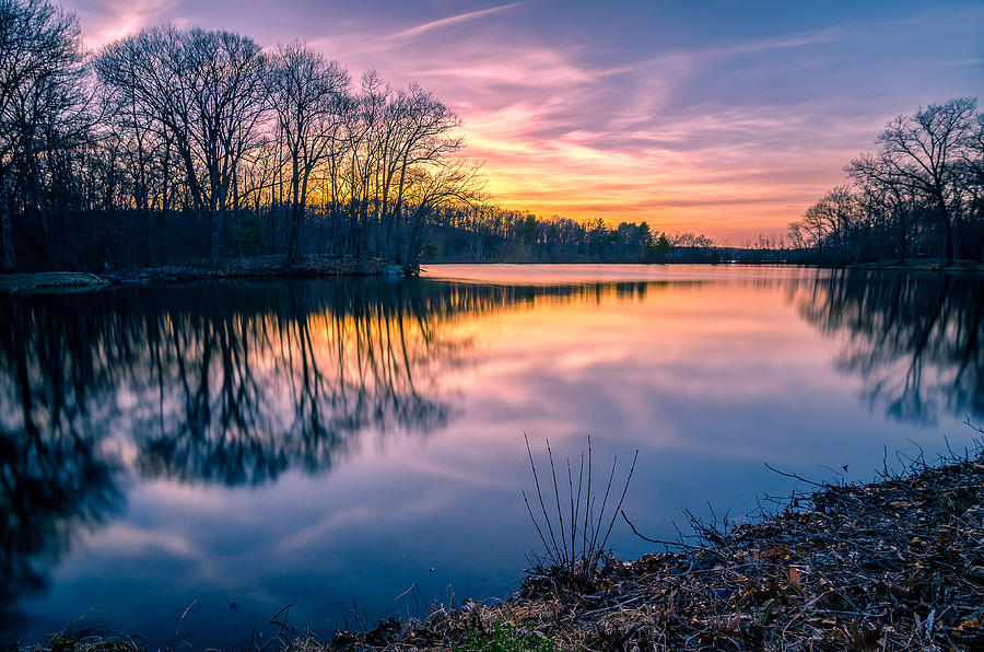 Sunset-Dorothy Pond Photograph by Craig Szymanski