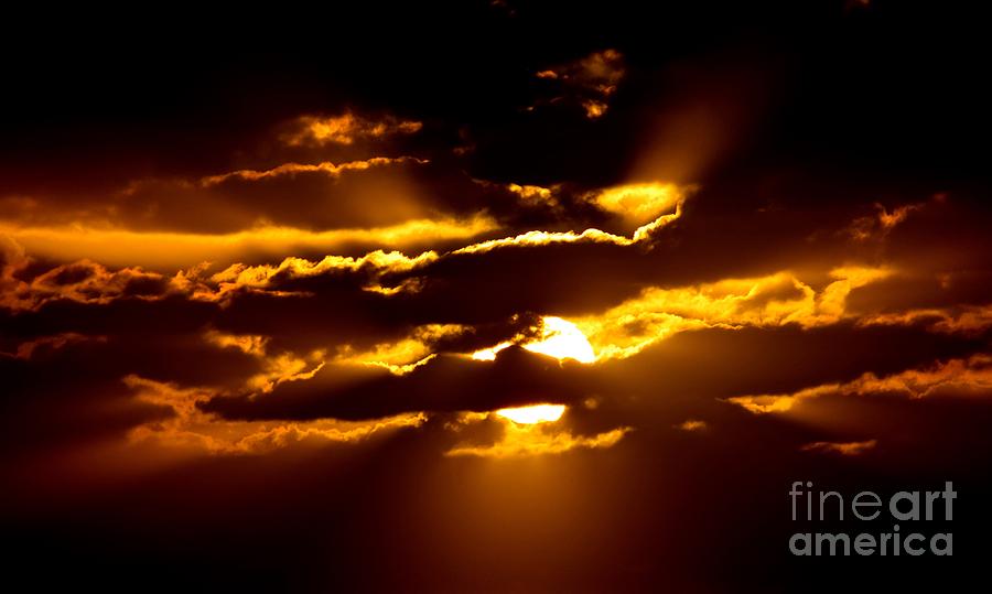 Sunset Drama Photograph by Debra Banks