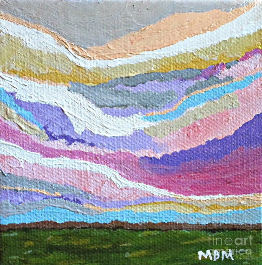 Sunset Dreams Painting by Mary Mirabal