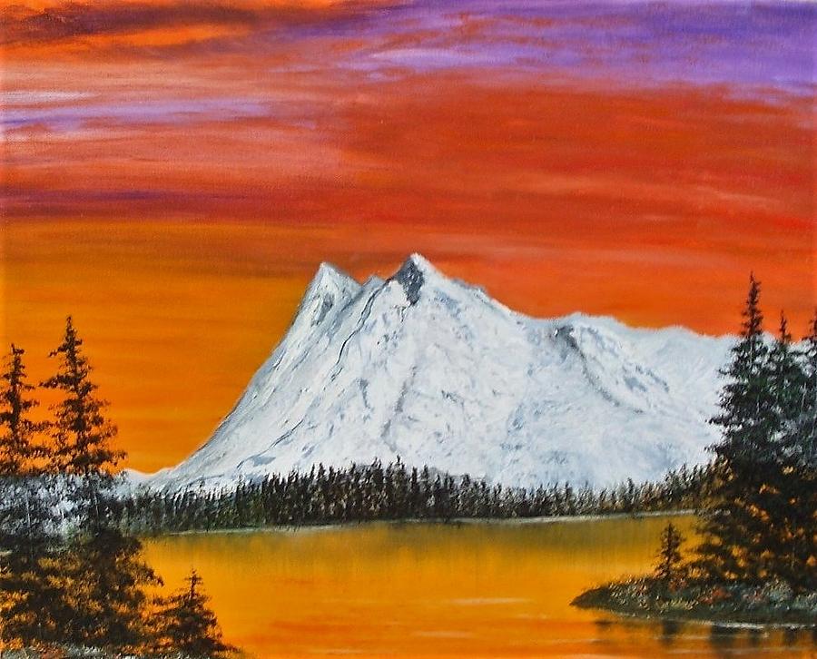 Sunset Expression Painting By Lana Fultz - Fine Art America