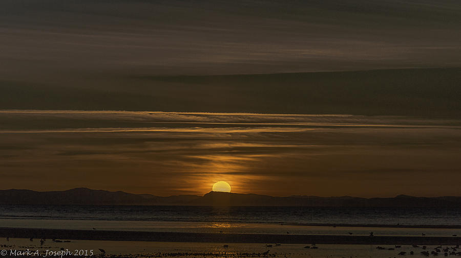 Sunset Fireball Photograph by Mark Joseph