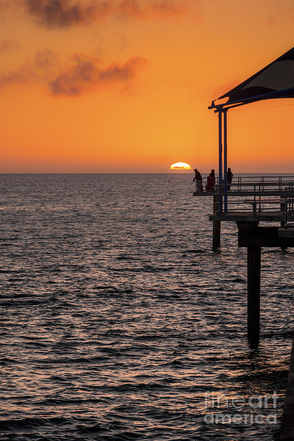 Sunset Fishing by Ray Warren Sunset Fishing by Ray Warren