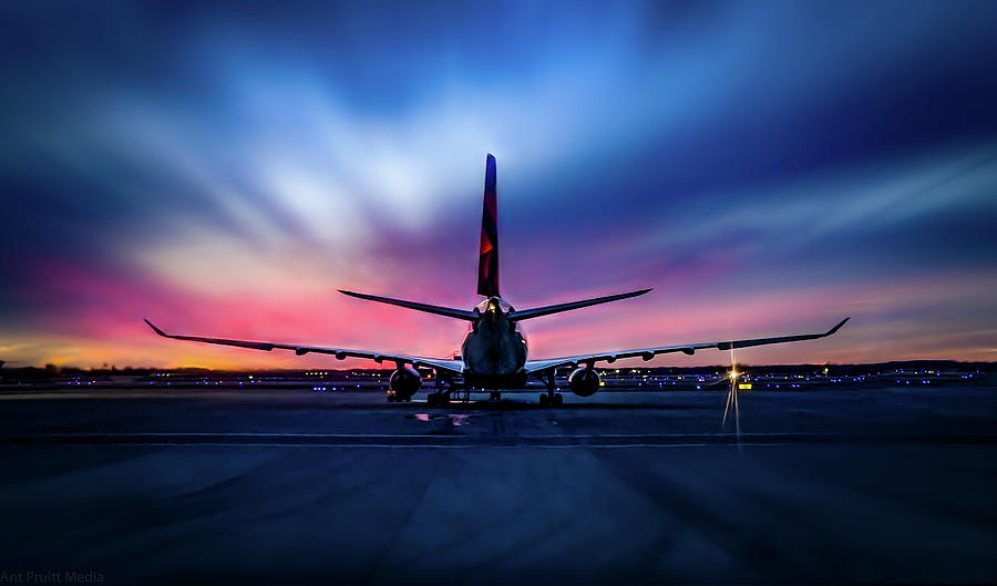 Sunset Flight Photograph