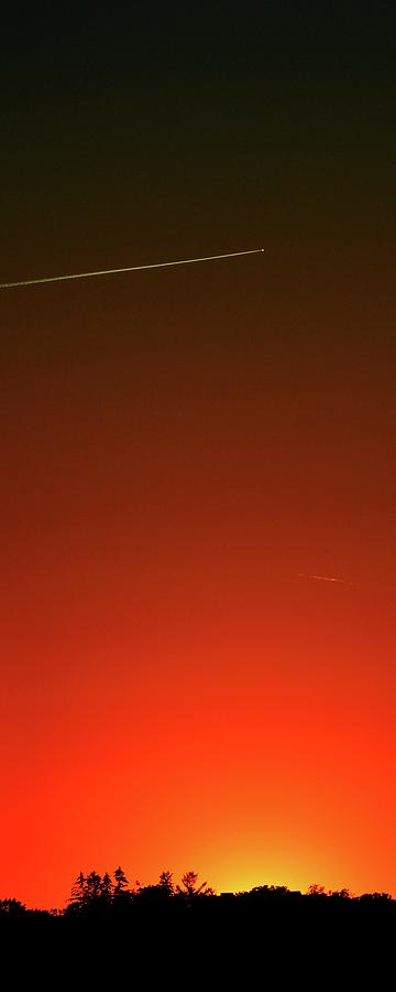 Sunset Flight Four  Digital Art by Lyle Crump