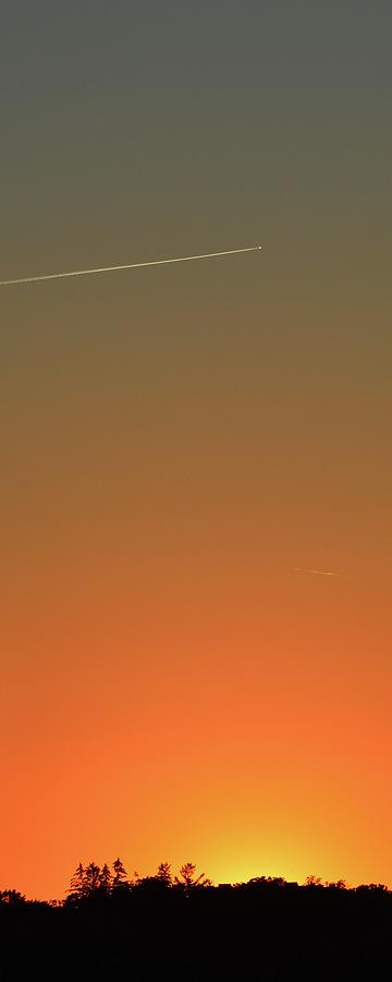 Sunset Flight  Digital Art by Lyle Crump