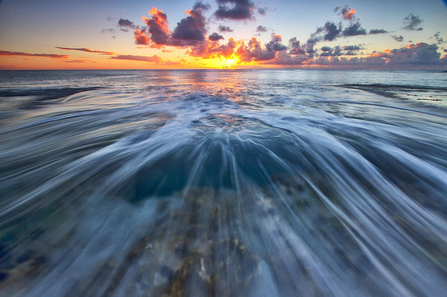 Sunset Flow Photograph by Chris Haverstick - Fine Art America