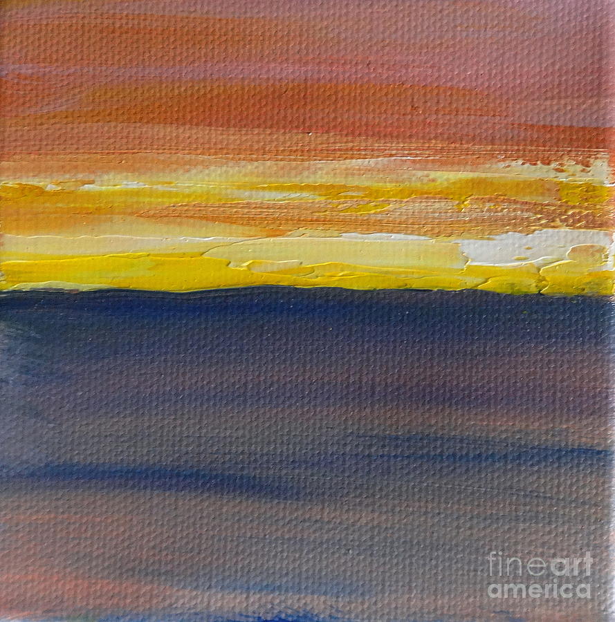 Sunset #1 Painting by Fred Wilson