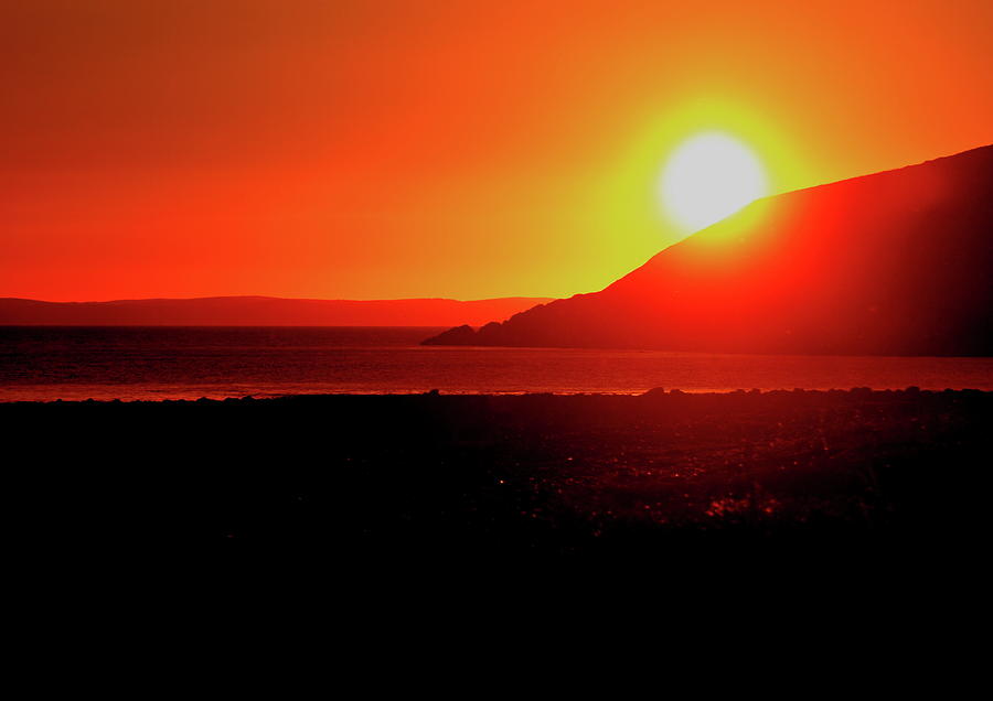 Sunset Galloway Photograph by Ian Sanders
