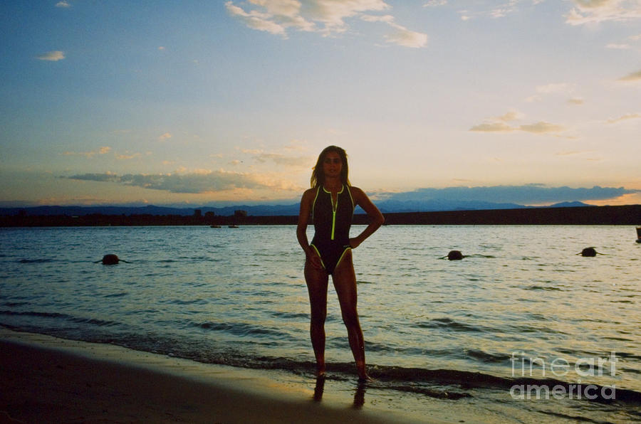 Sunset Girl Photograph by Steven Krull