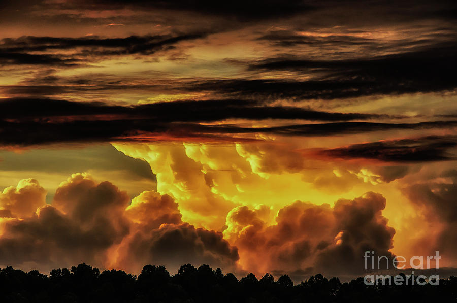 Sunset Glory Photograph by Thomas R Fletcher