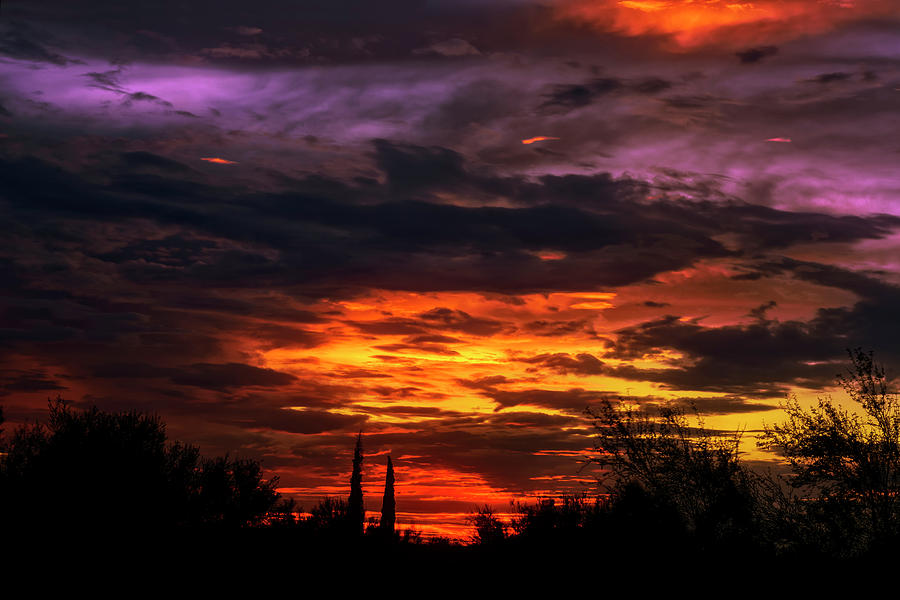 Sunset h16 Photograph by Mark Myhaver