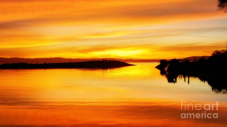 Sunset harmony Photograph by Kumiko Mayer
