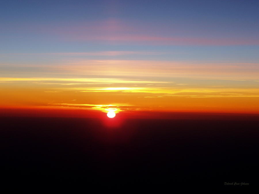 Planet Photograph - Sunset II by Deborah  Crew-Johnson