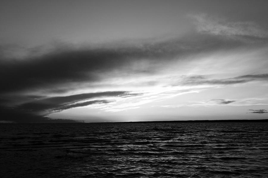 Sunset in Black and White Photograph by David Stasiak - Fine Art America