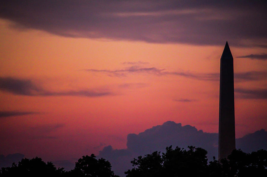 Sunset In DC Photograph By Matthew Payne - Fine Art America