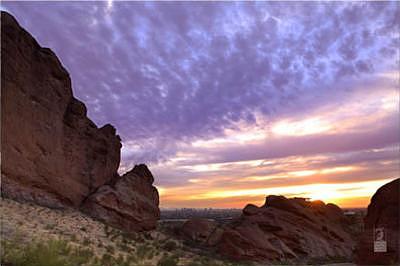 Phoenix Photograph - Sunset In Echo Canyon by Davin Lavikka Phoenix Photograph - Sunset In Echo Canyon by Davin Lavikka