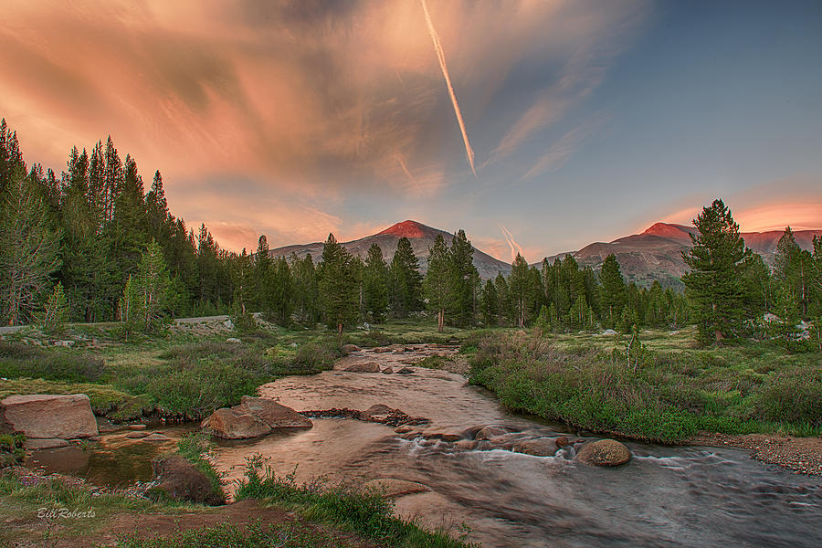 Sunset in High Sierra Photograph by Bill Roberts