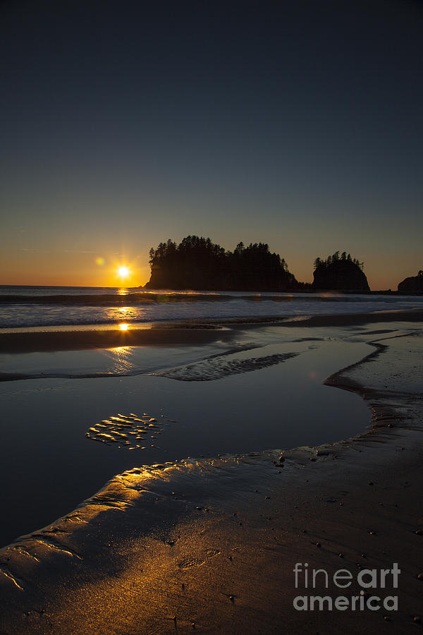 Sunset in La Push Photograph by Timothy Johnson