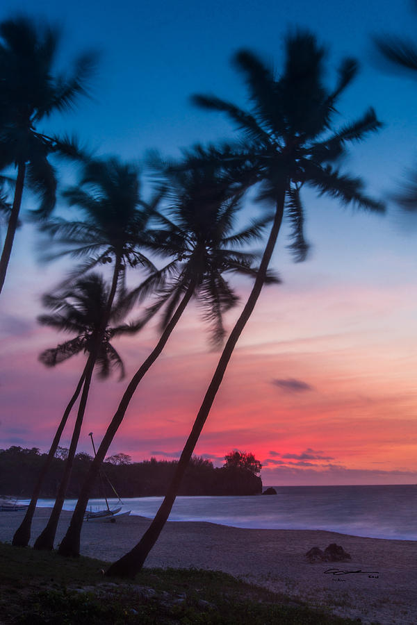 Sunset in Paradise - personalized Photograph by Alex Lapidus