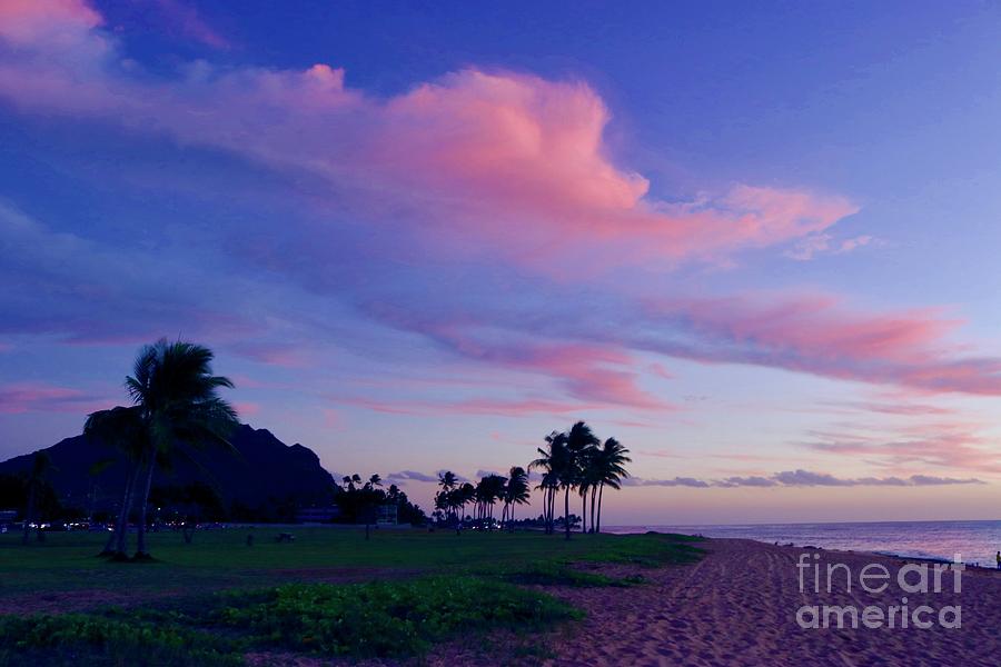 Sunset in Pink and Blue Photograph by Craig Wood