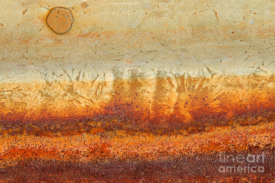 Sunset in Rust Photograph by Marilyn Cornwell