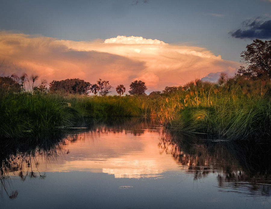 Sunset in Sandibe Botswana Photograph by Gregory Daley  MPSA