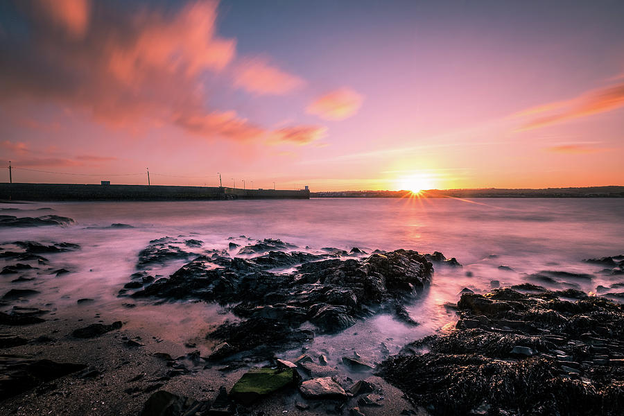 Sunset in Skerries - Ireland - Seascape photography Photograph by ...