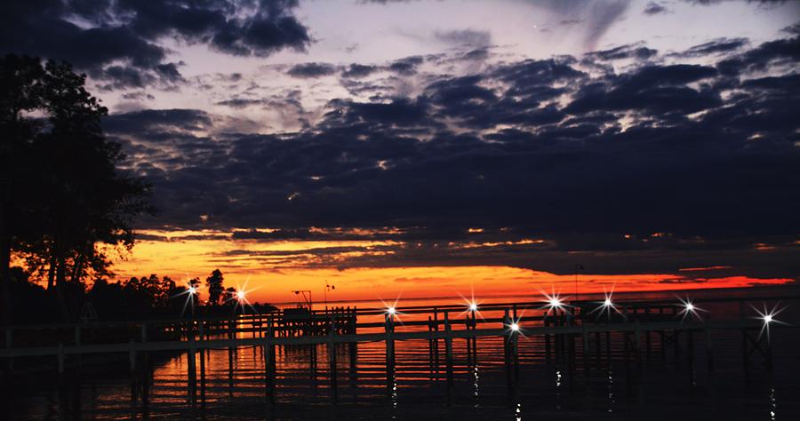 Sunset in South Carolina Photograph by Adrian De Leon Art and Photography