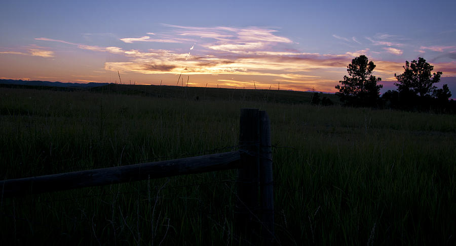 Sunset in the Black Hills Photograph by Deborah Klubertanz