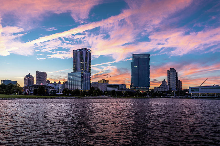 Sunset in the City Photograph by Randy Scherkenbach - Fine Art America