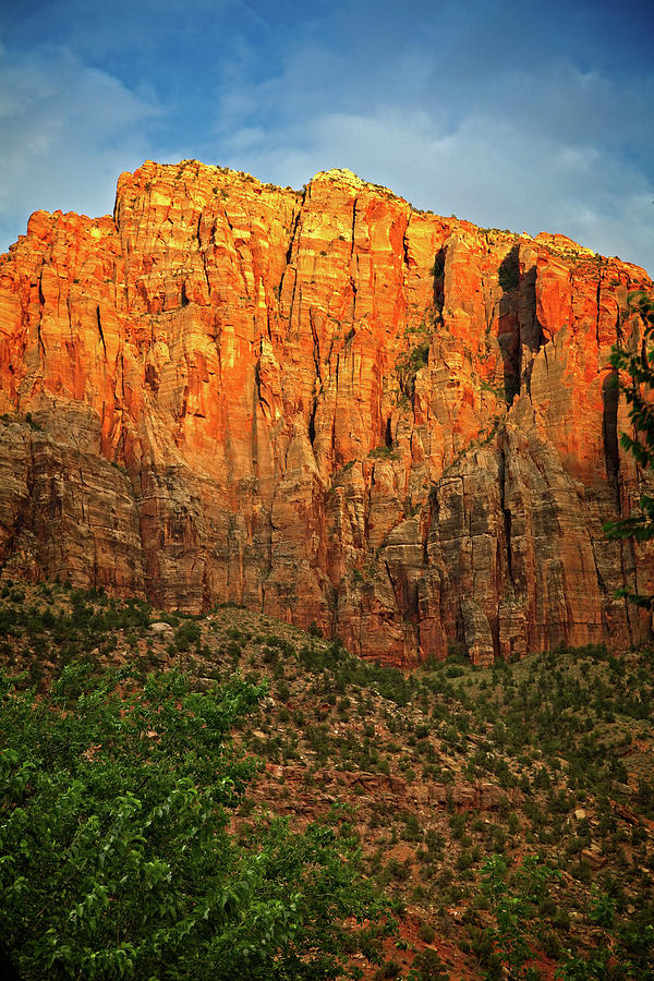 Sunset in Zion National Park Photograph by Levin Rodriguez