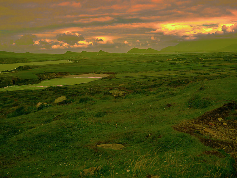 Sunset Ireland. Photograph by Leif Sohlman