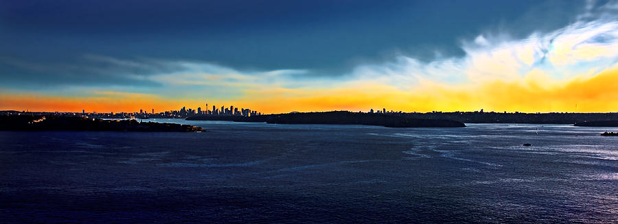 Sunset Is Upon Sydney Photograph by Miroslava Jurcik