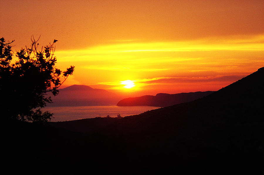 Sunset Photograph by Jacqueline Doulis