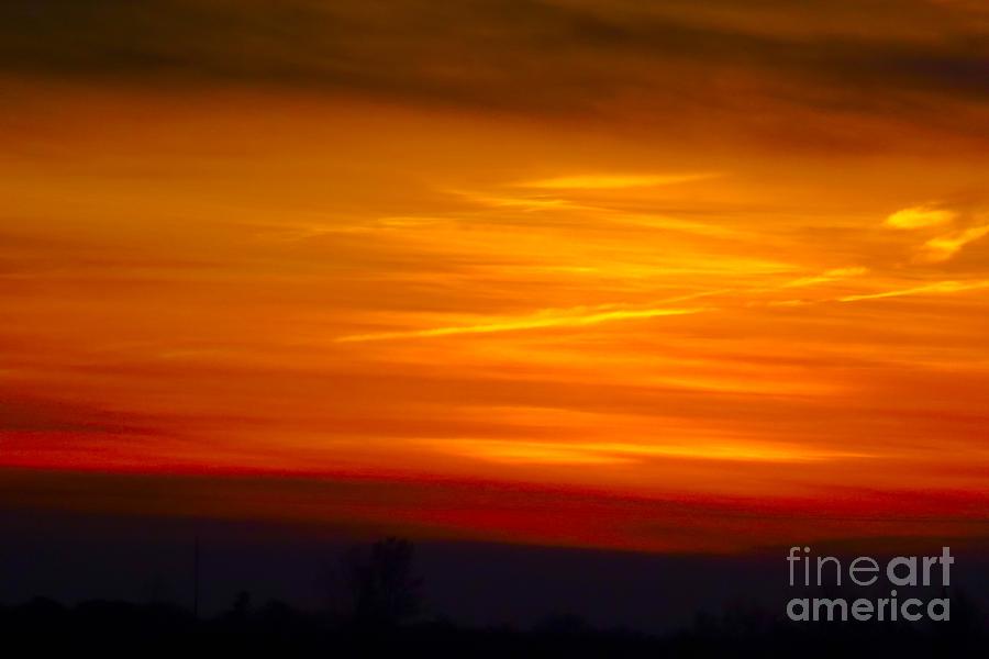 Sunset Photograph by Jean Bernard Roussilhe