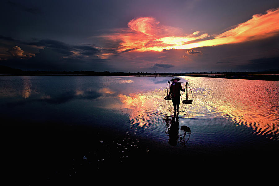 Sunset Photograph - Sunset by Julayne Luu Sunset Photograph - Sunset by Julayne Luu