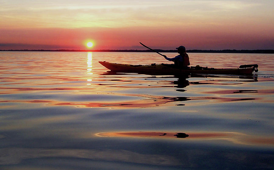 sunset kayak clew bay