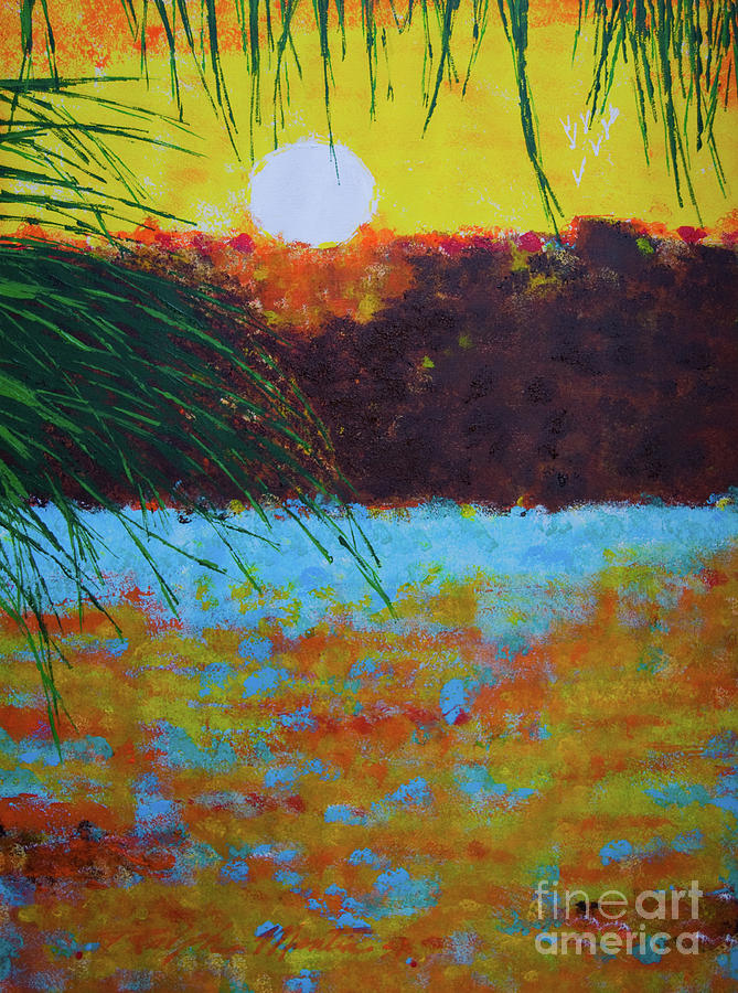 Sunset Key I Painting by Art Mantia