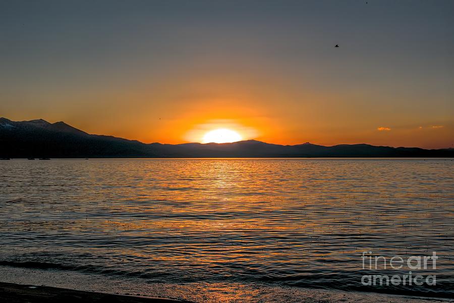 Sunset Lake 3 Photograph by Joe Lach