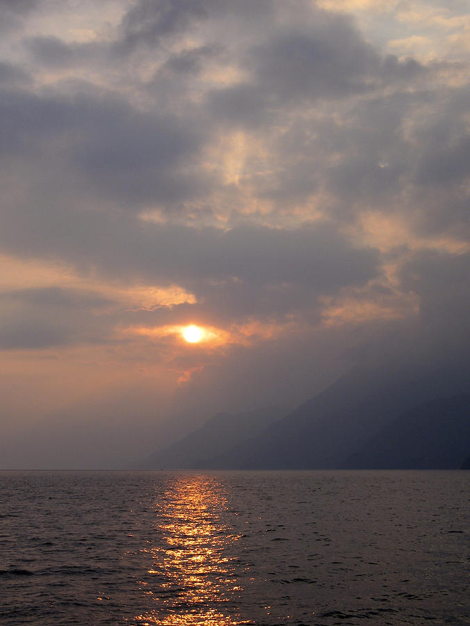 Sunset Lake Atitlan Photograph by Kurt Van Wagner