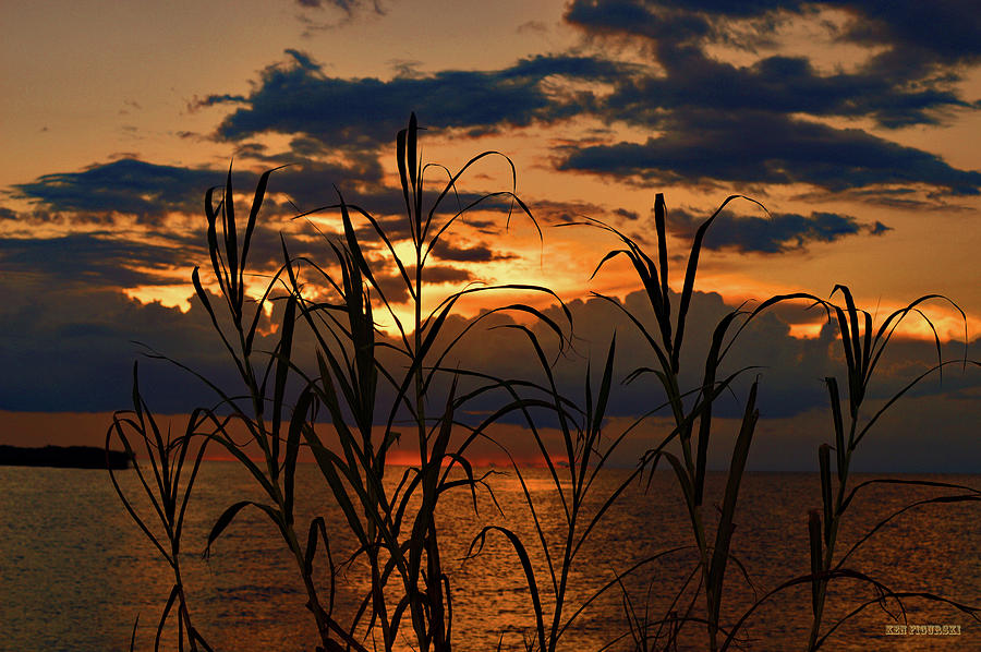 Sunset Lake Okeechobee 2 Photograph by Ken Figurski