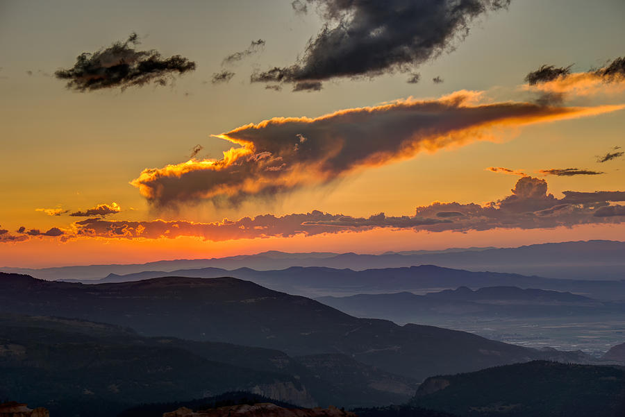 2015 Photograph - Sunset Layers by David R Robinson 2015 Photograph - Sunset Layers by David R Robinson